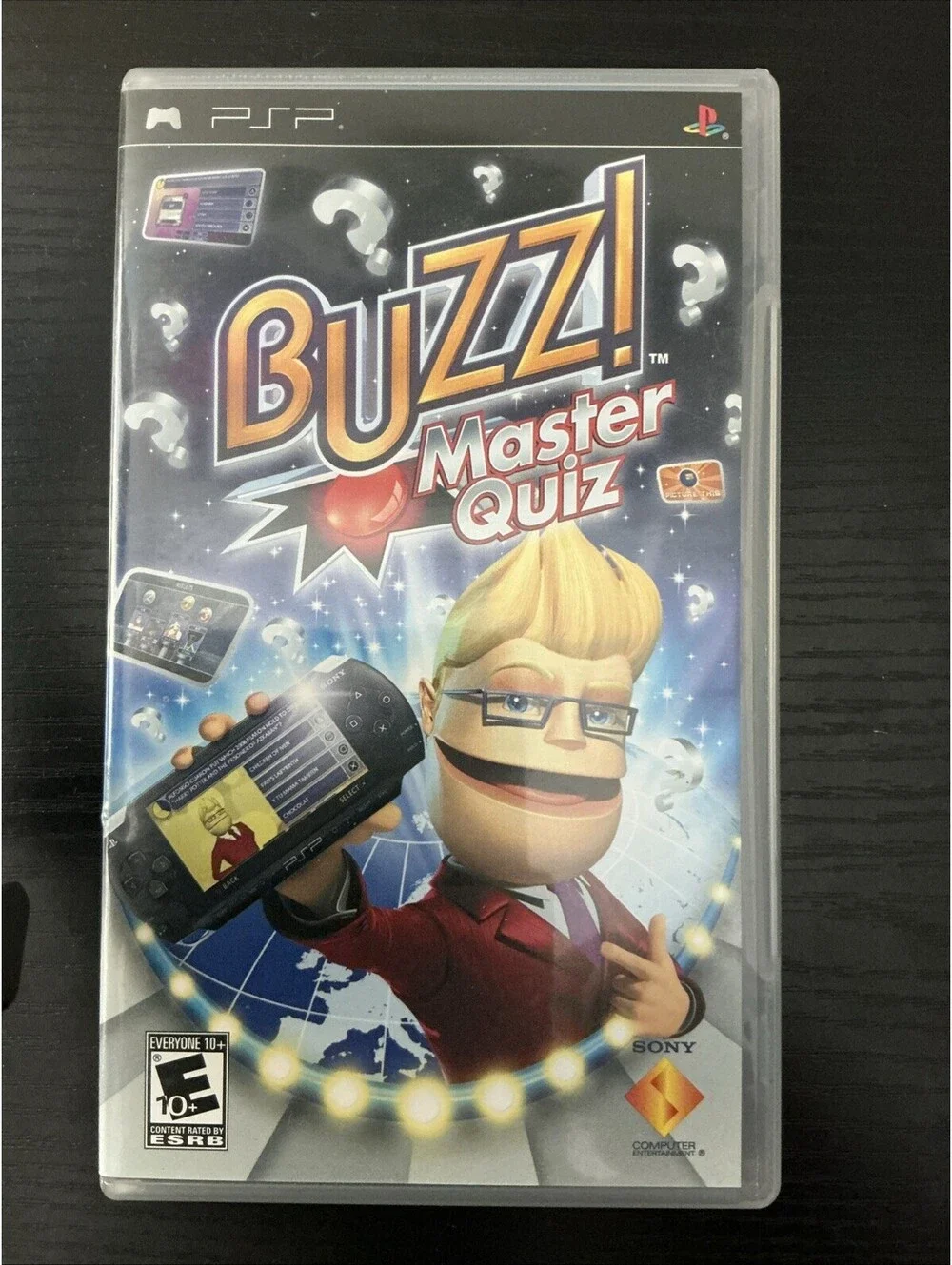 Buzz Master Quiz - PlayStation Portable (Psp) - CIB - Tested